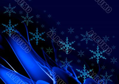 Winter abstract