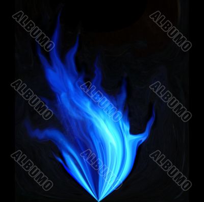 Abstraction flame