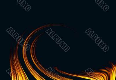 Abstraction flame background