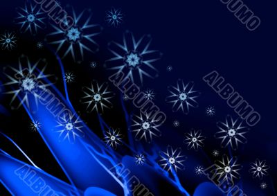 Winter abstract
