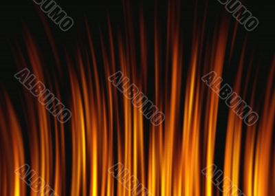 Abstraction flame background