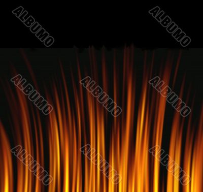 Abstraction flame background