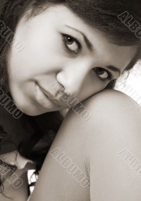 young woman portrait