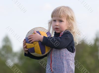 young volleyballer
