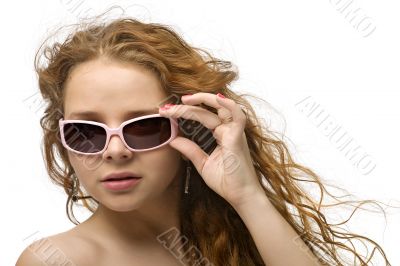 woman in sunglasses