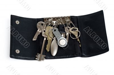 leather key holder