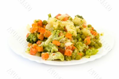 Fried vegetables