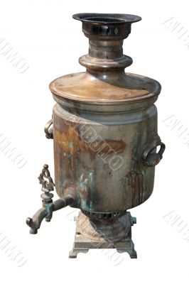 The old cooper samovar