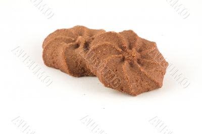 Brown chocolate cookies