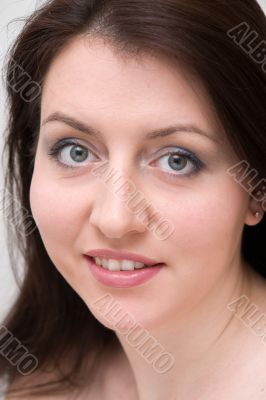 romantic smile