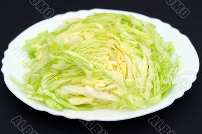 cut cabbage
