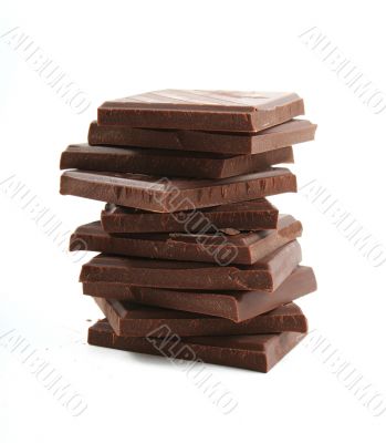 Stack of chocolate