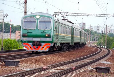 The passenger electric train