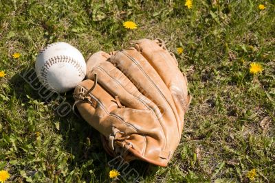 Baseball And Glove