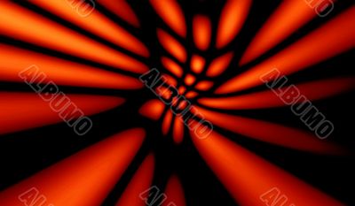 Abstraction XXXL red & black background