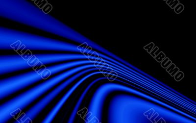 Abstraction XXL blue & black background