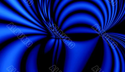 Abstraction XXL blue & black background