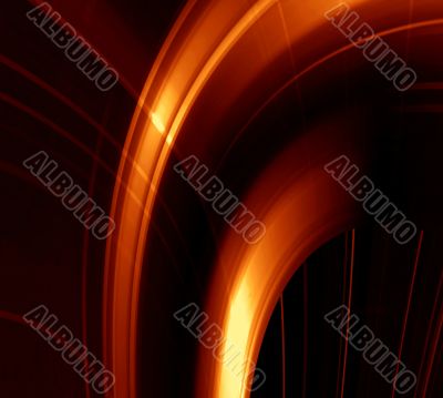 Abstraction XXL red & black background