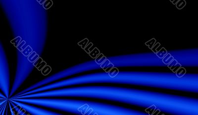Abstraction XXL blue & black background