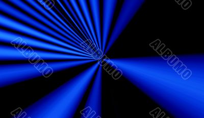 Abstraction XXL blue & black background