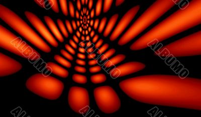 Abstraction XXXL red & black background