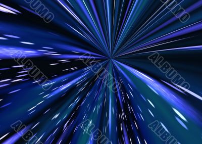 Space abstract. Stars
