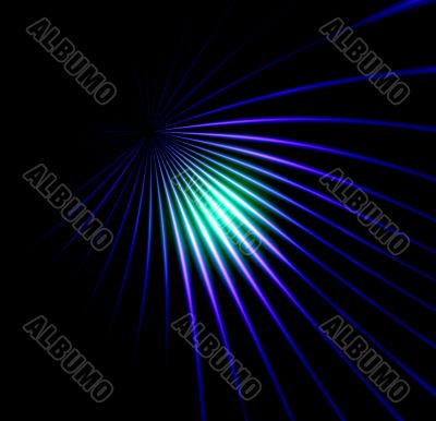 Laser rays
