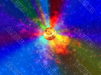 Sunny galaxy