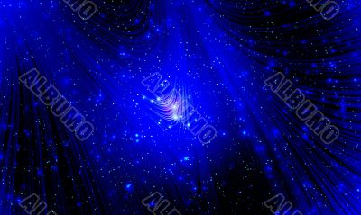 Magic blue light