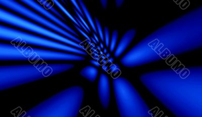 Abstraction XXL blue & black background