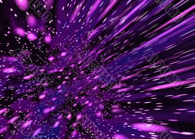Space abstract. Stars