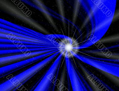Space rays