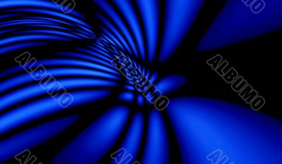 Abstraction XXL blue & black background