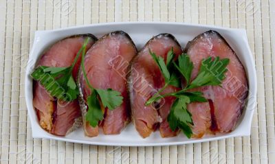 smoked salmon