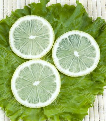 pieces of lemon