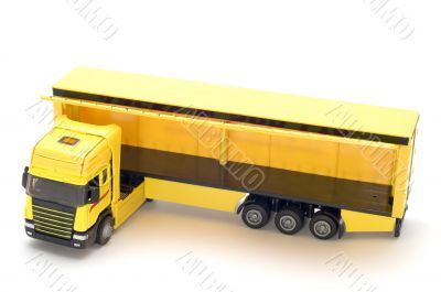 Yellow truck
