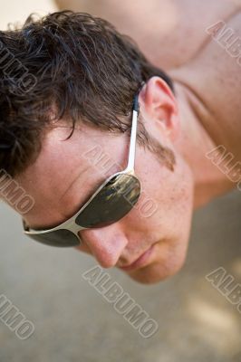 man with sunglasses