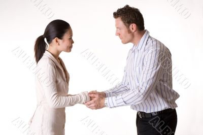 welcome handshake