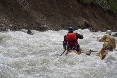 rafting