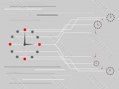 Vector time theme
