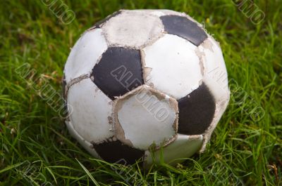 Old football ball
