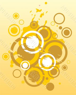 yellow abstract background