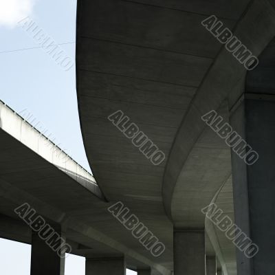 under a highway