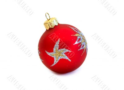 Red christmas ball