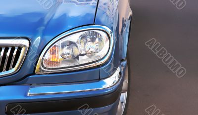 Headlight of the car