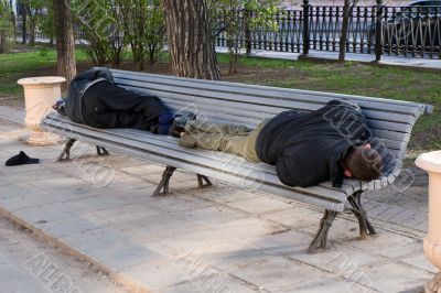 homeless