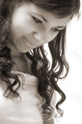 young woman portrait