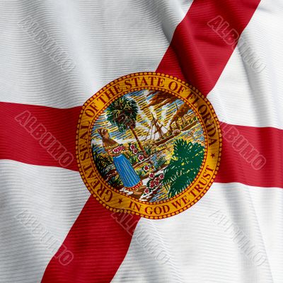 Florida Flag Closeup