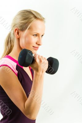 Strong girl