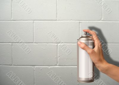 wall spraying